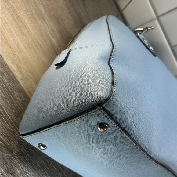 Michael Kors Sky Blue Tote - Picture 9 of 14